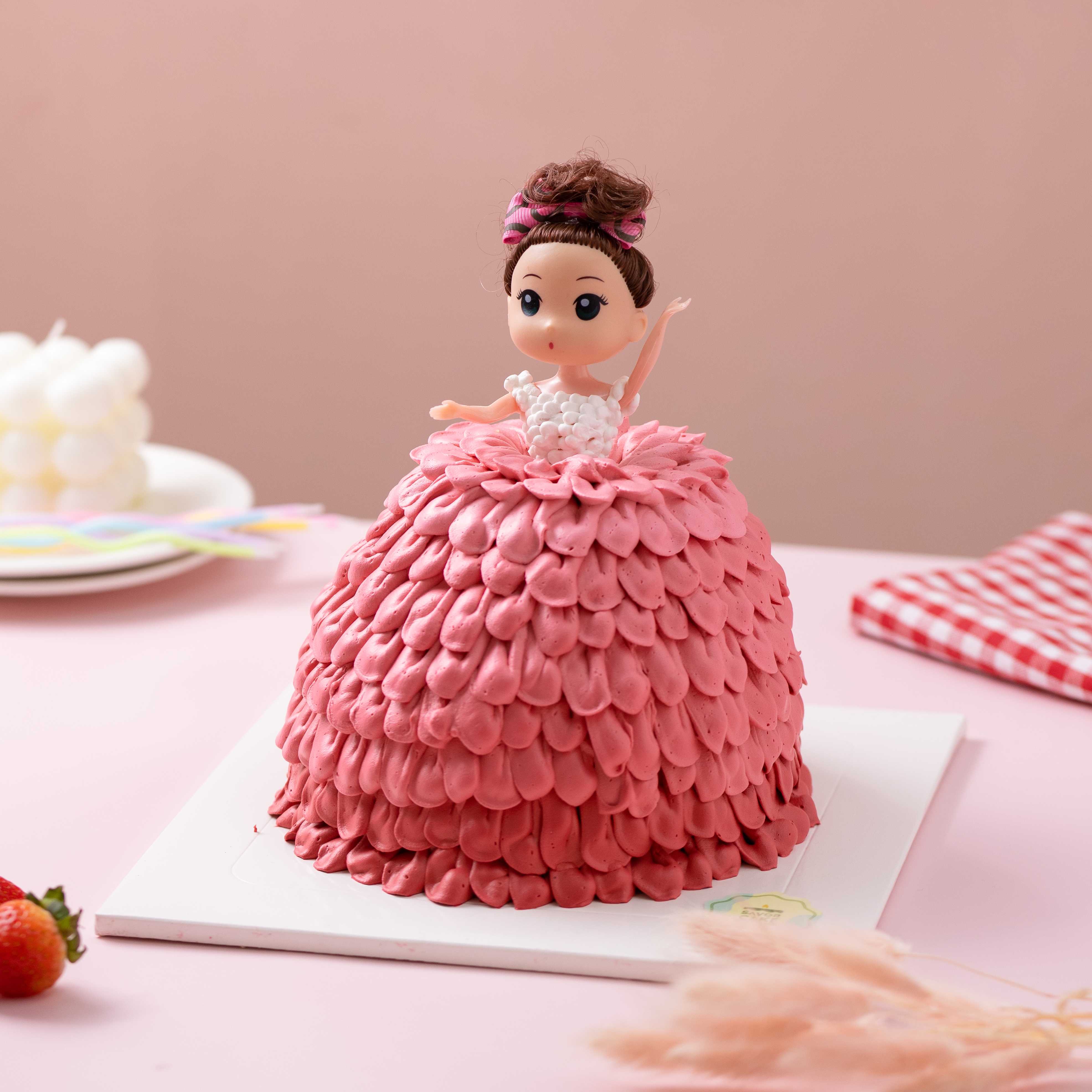 Bánh kem Pinky Princess