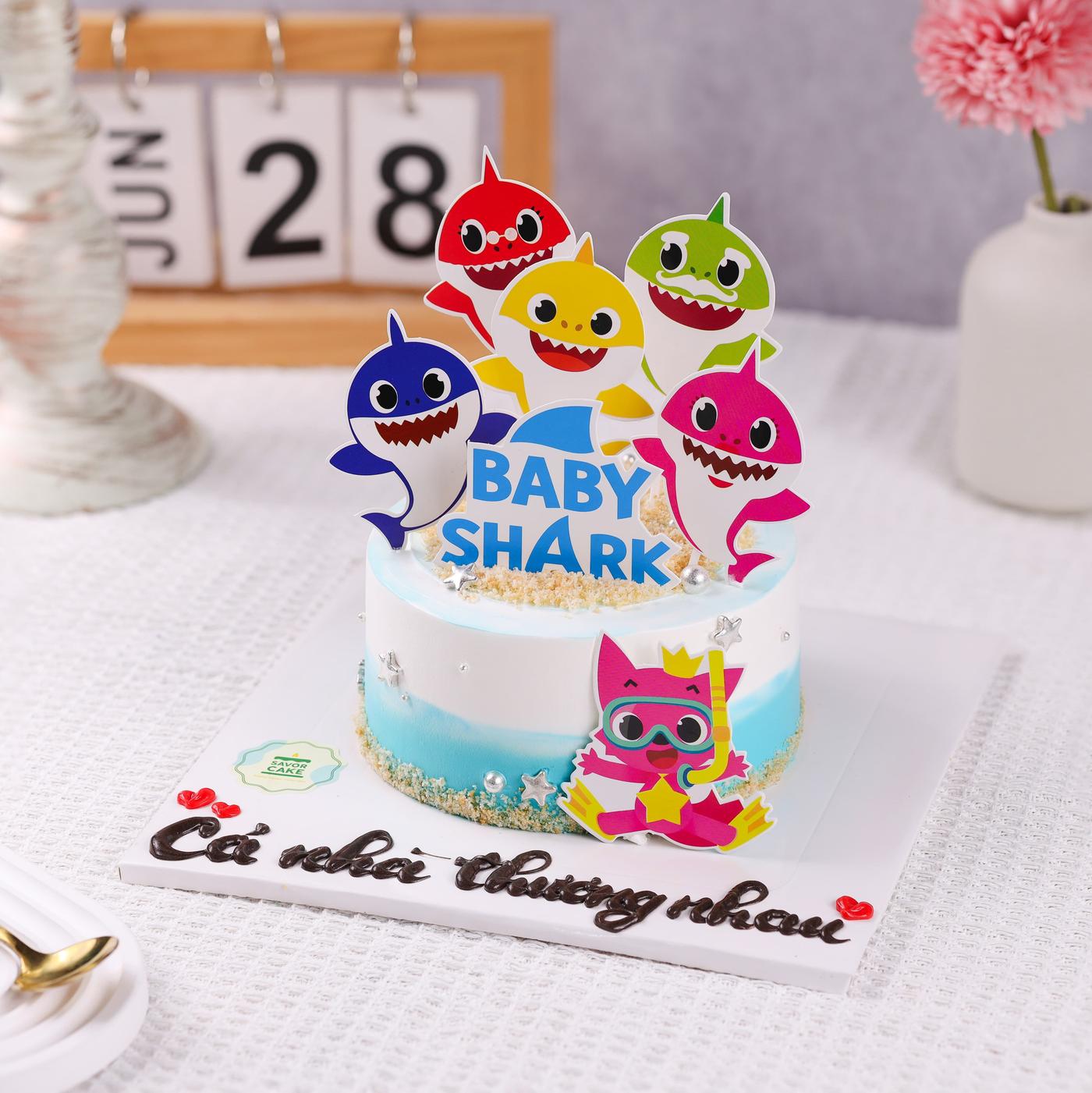 Main image Bánh kem Baby Shark