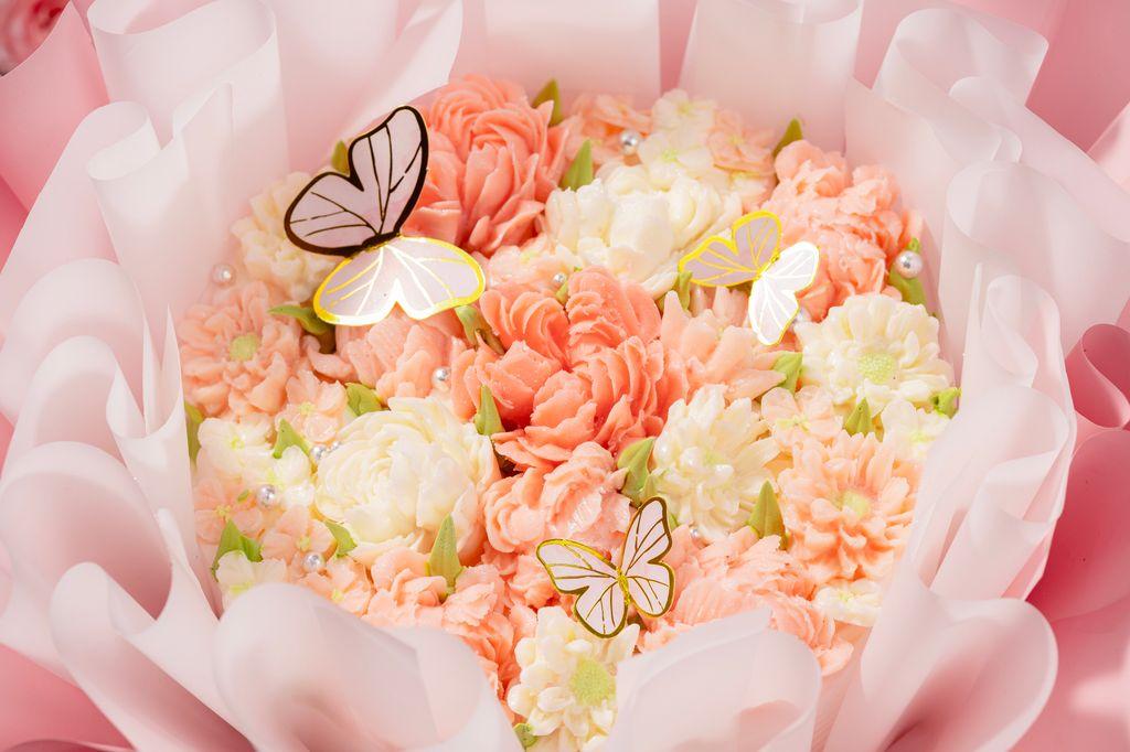 SCake banh-kem-bouquet-flowers-hop-mica-1