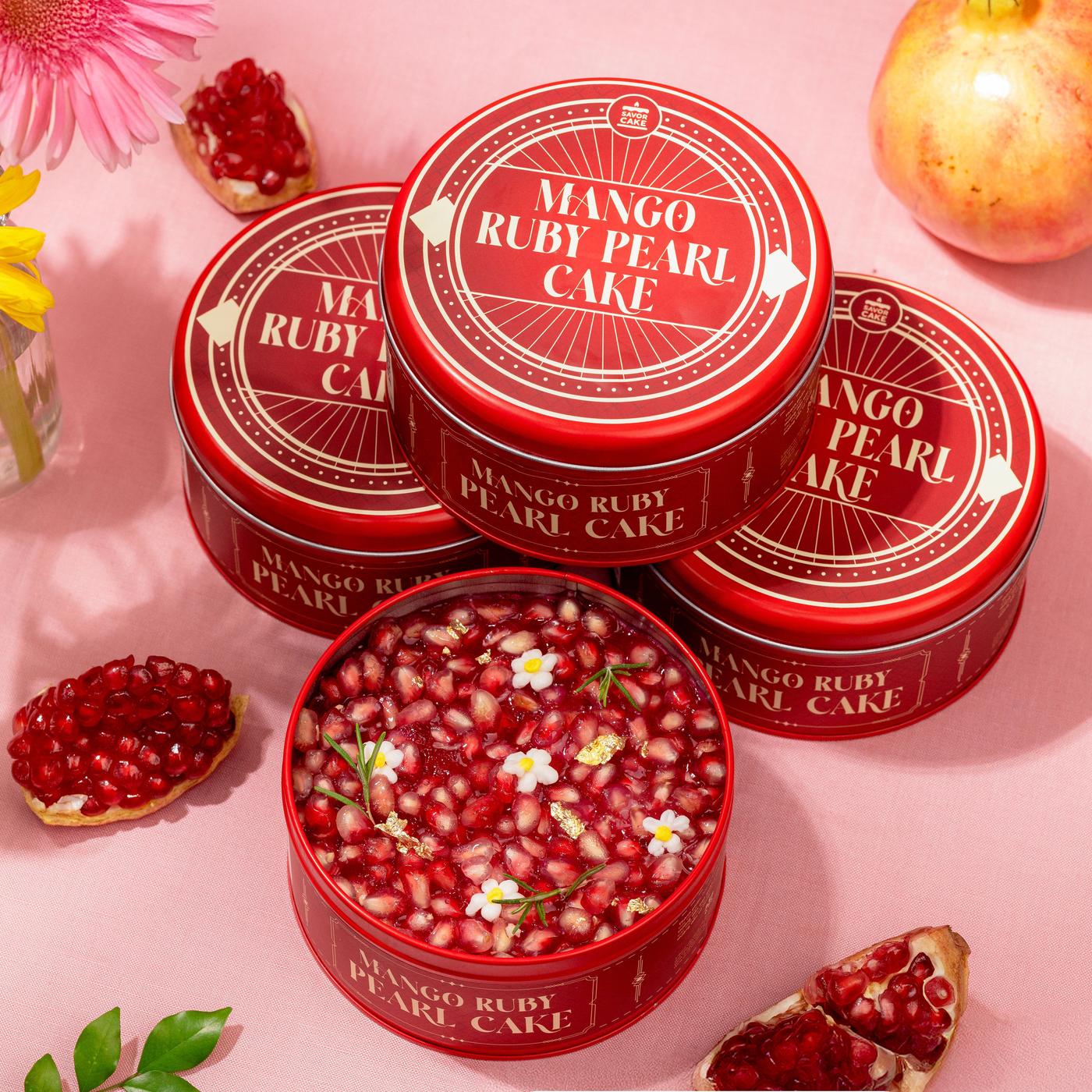 SCake mango-ruby-pearl-cake-500g