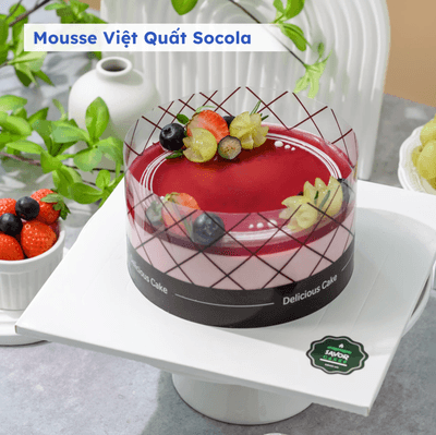 Main image Mousse việt quất socola