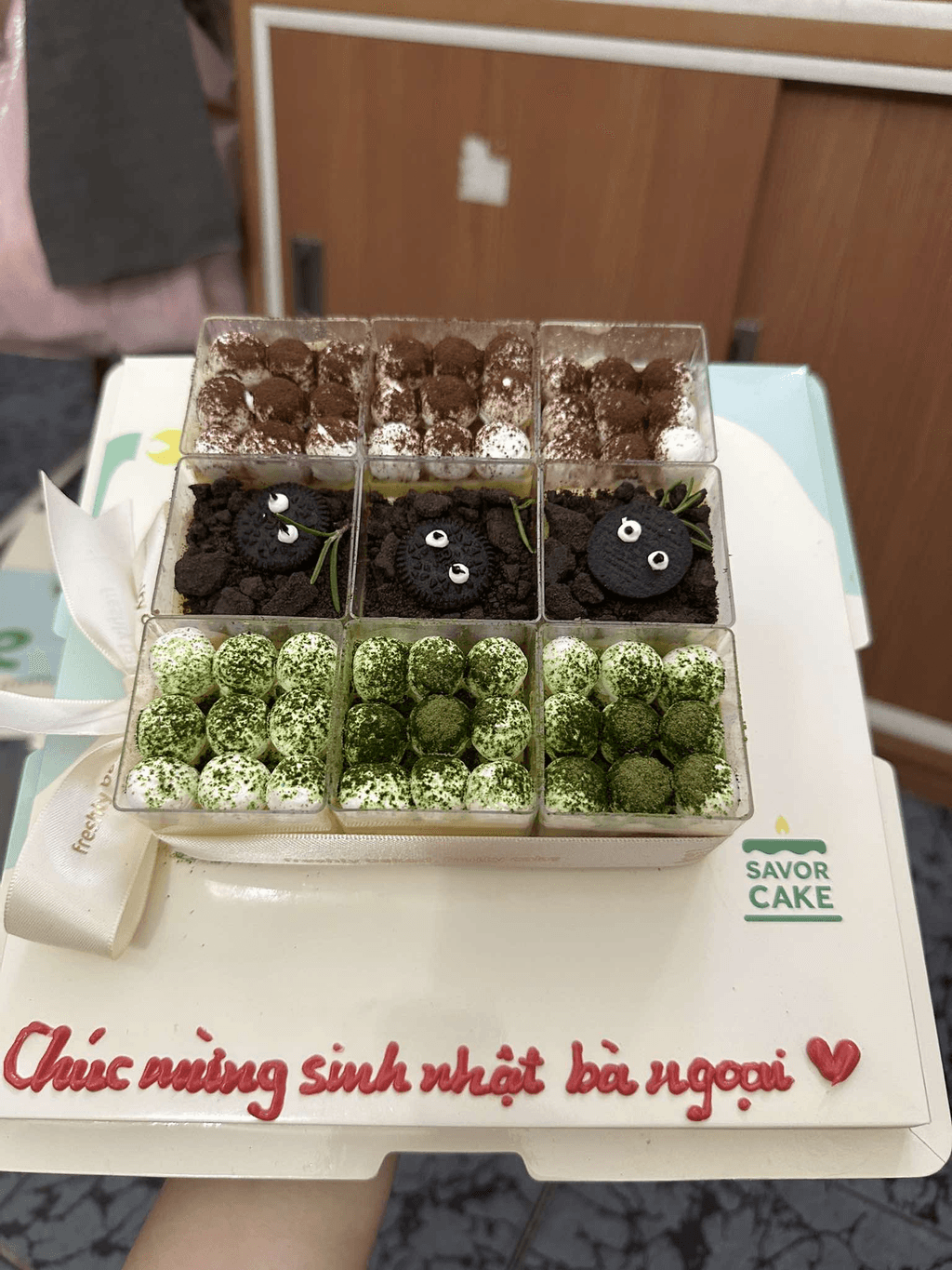 Ảnh feedback Set Classic Tiramisu Set 9 (3 cacao - 3 matcha - 3 oreo) (size mini)