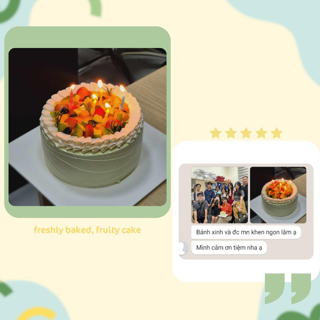 ảnh feedback bánh savor