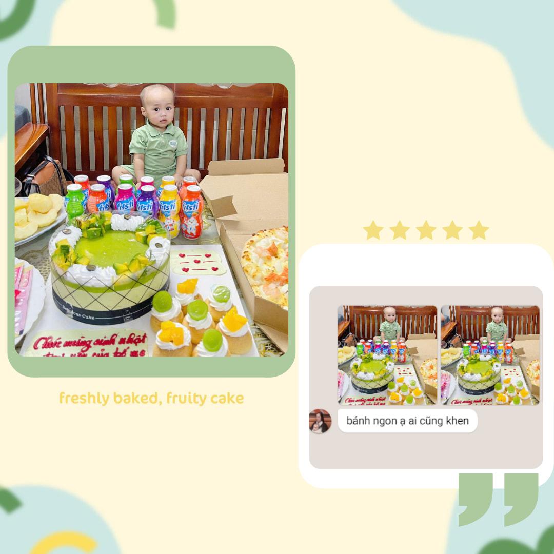 ảnh feedback bánh savor