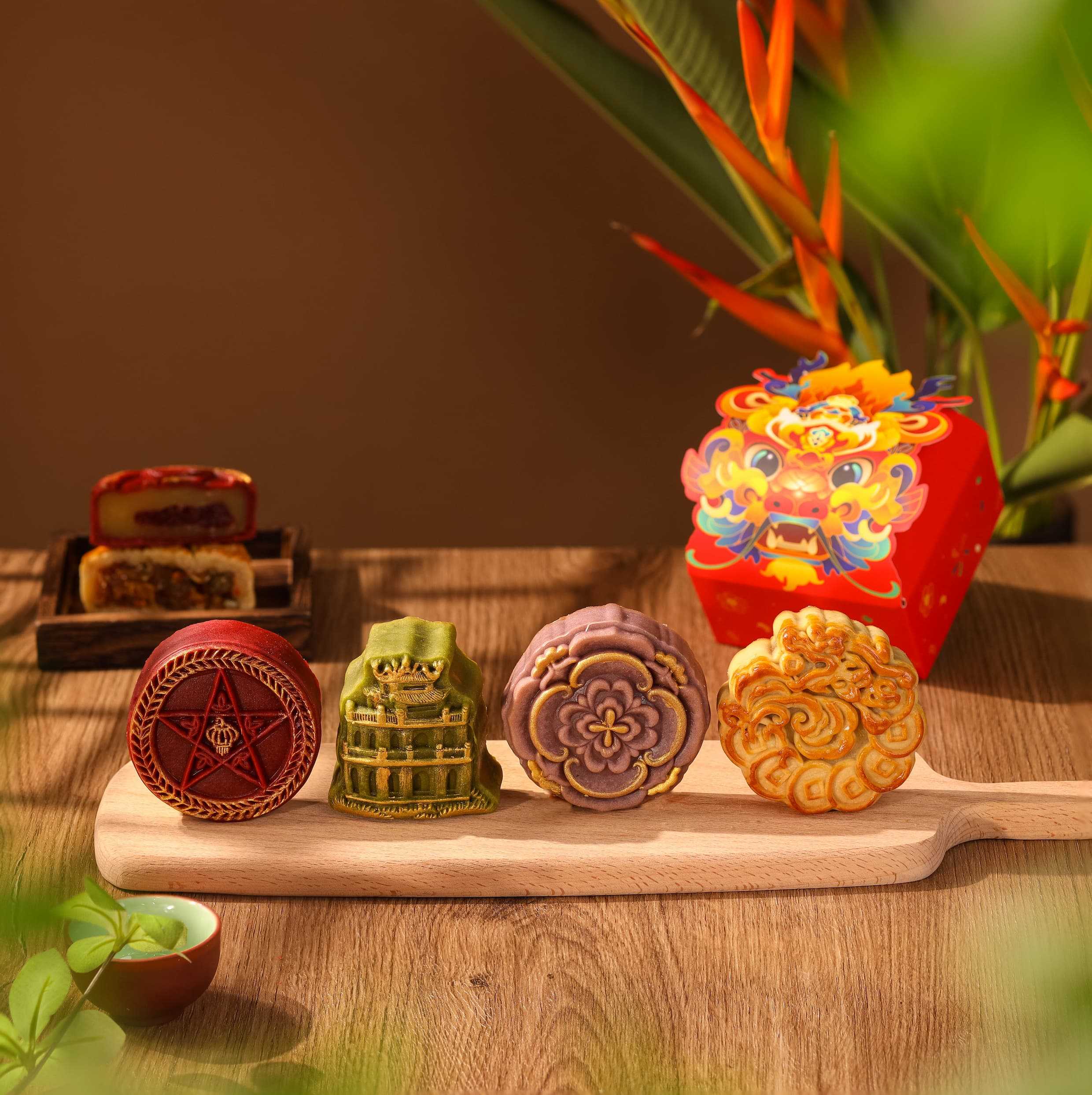 mooncake savor cake